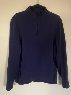 Tommy John Navy Quarter-Zip Pullover